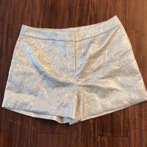 One market metallic shorts